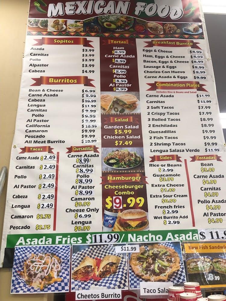 Mike’s Tacos & Burritos Menu image 1